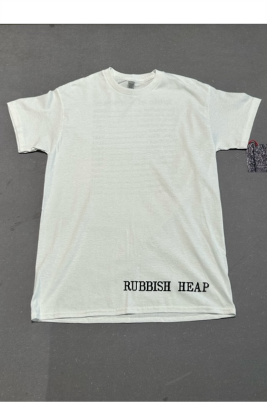 Dear Skating Rubbish Heap Tee White