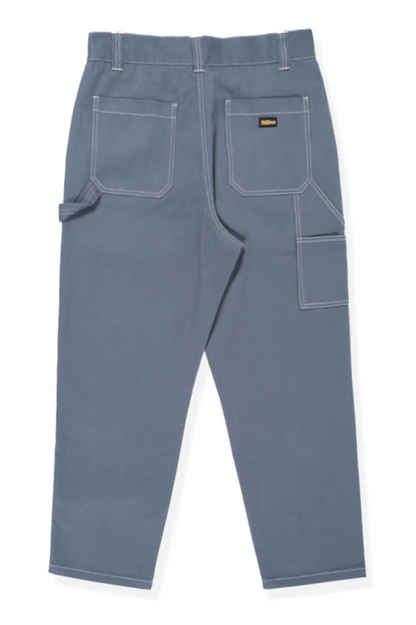 Theories PIANO TRAP Carpenter Pant Slate Contrast Stitch