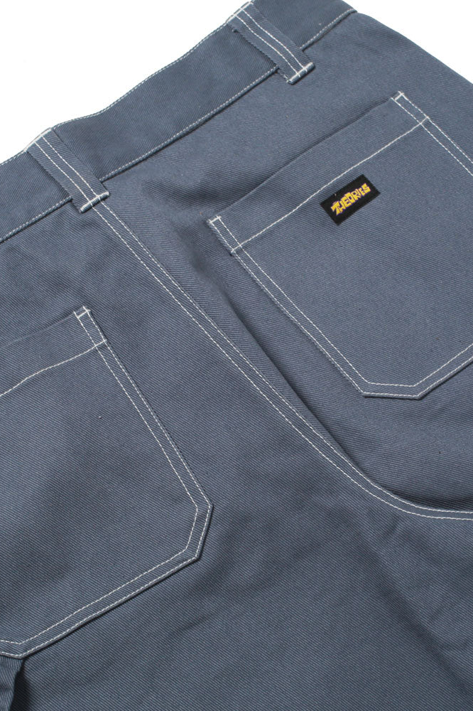 Theories PIANO TRAP Carpenter Pant Slate Contrast Stitch