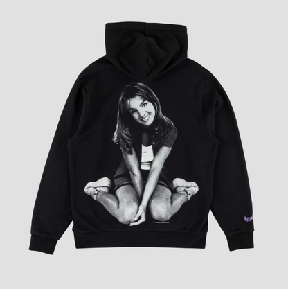 Welcome Skateboard X Britney Spears Flower Pigment Hoodie