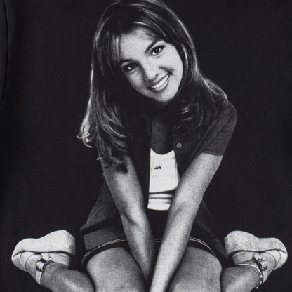 Welcome Skateboard X Britney Spears Flower Pigment Hoodie