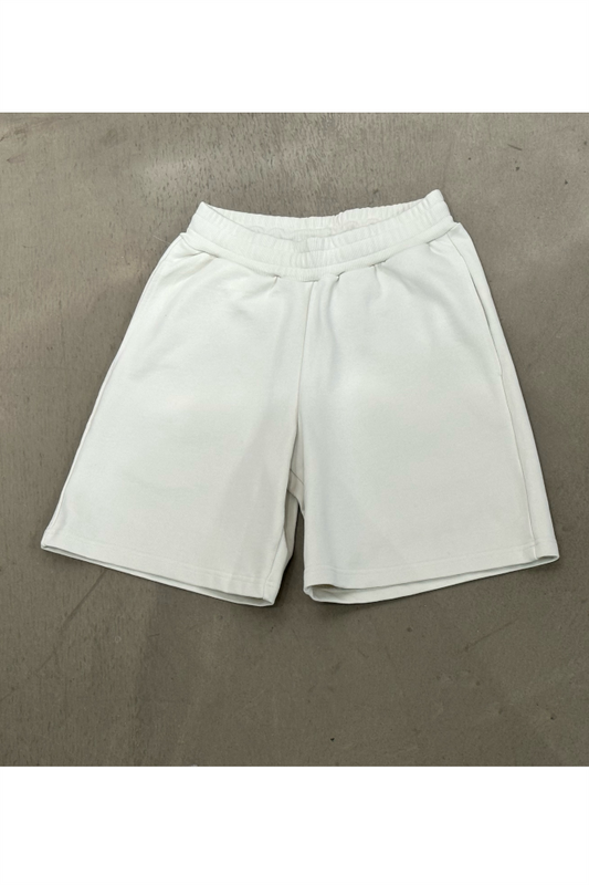 Trap Payday Embroidered Sweatshorts Off White
