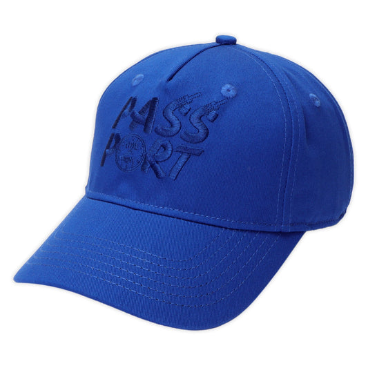 Pass~Port Shop Rules Packers Cap Poster Blue