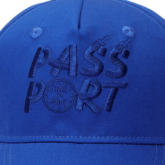 Pass~Port Shop Rules Packers Cap Poster Blue