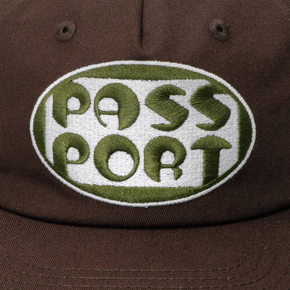 Pass~Port Rounded Workers Cap Choc