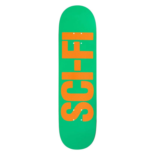 Sci-Fi Fantasy High Gloss Big Logo Deck Green 8.5"