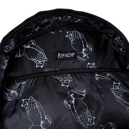 323509 Lord Nermal Velcro Hands Backpack (Black)