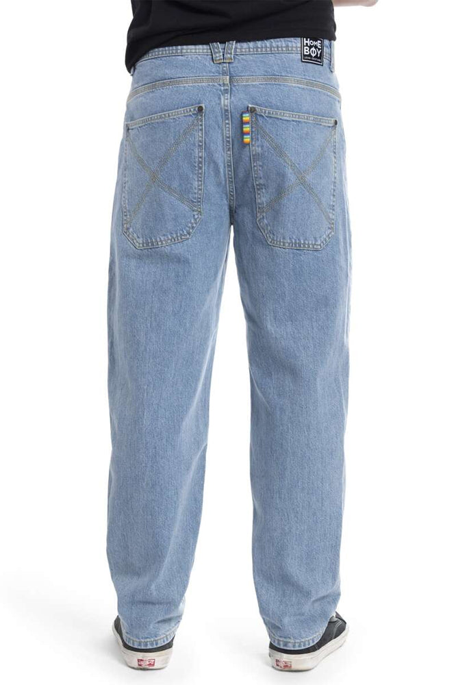 Homeboy X-Tra Baggy Denim Jeans Moon