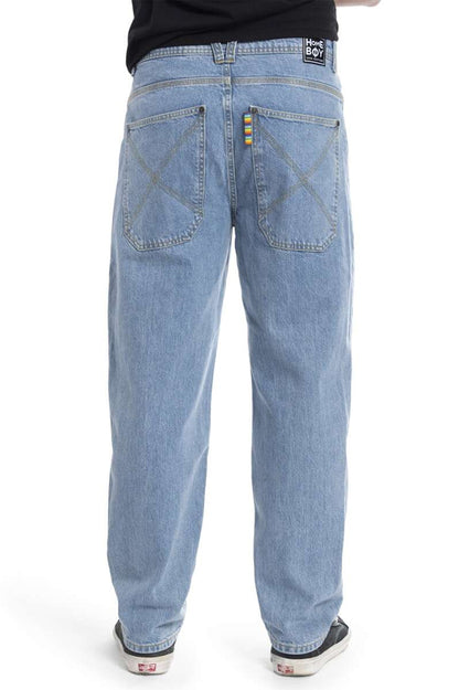 Homeboy X-Tra Baggy Denim Jeans Moon