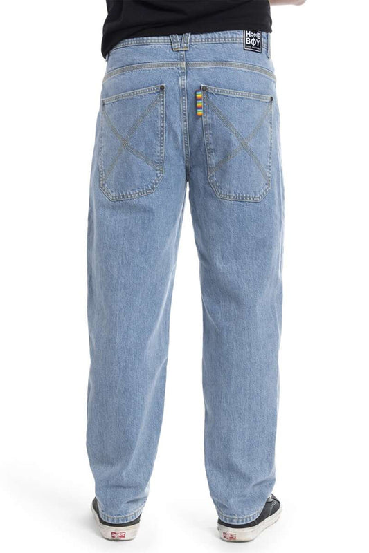 Homeboy X-Tra Baggy Denim Jeans Moon