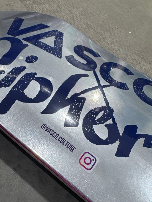 Vasco X Cipher Blue Lobster Deck Limited Silver Edition