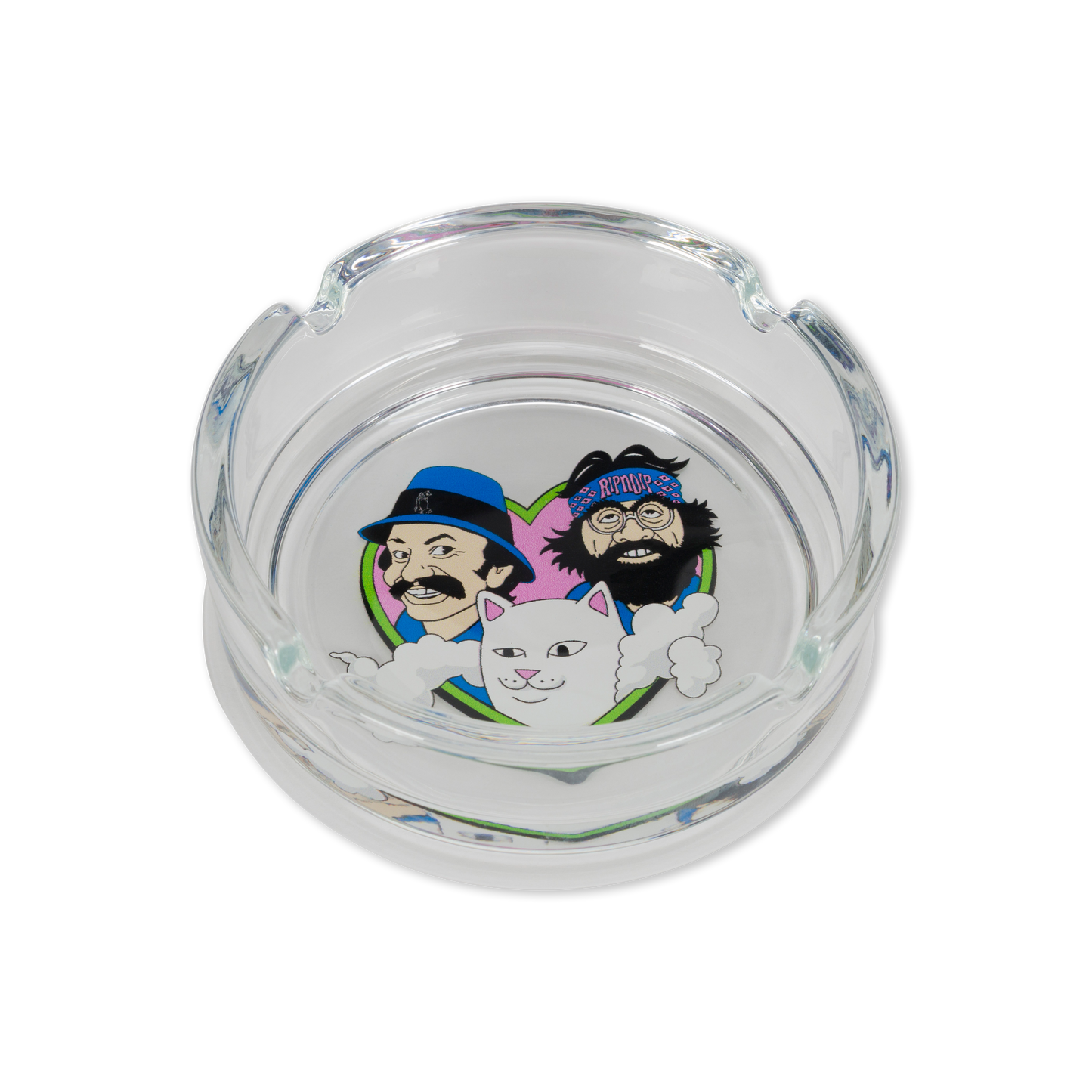 RIPNDIP I <3 Pot Ashtray (Clear)