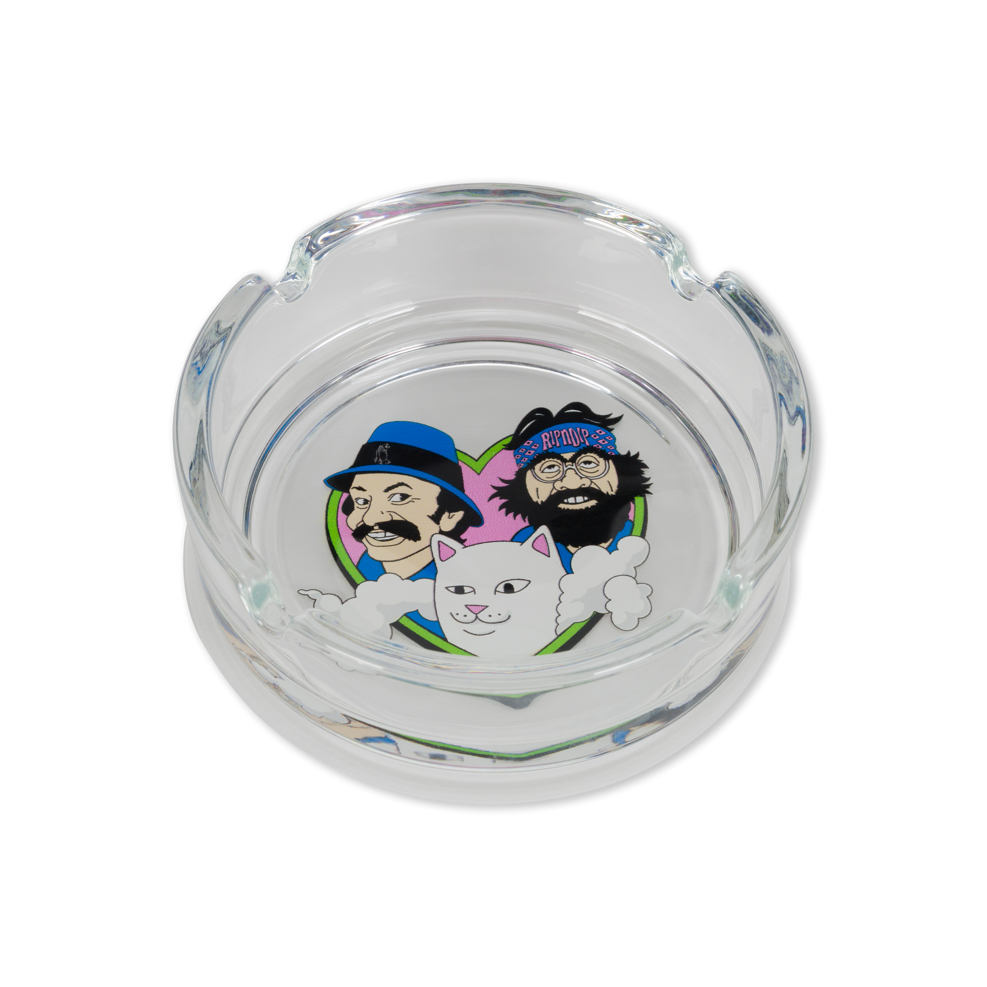 RIPNDIP I <3 Pot Ashtray (Clear)
