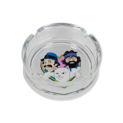 RIPNDIP I <3 Pot Ashtray (Clear)