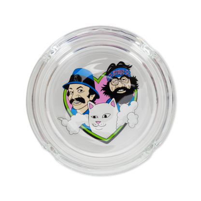 RIPNDIP I <3 Pot Ashtray (Clear)