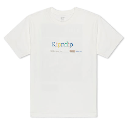 RIPNDIP A Bird Tee (Bone)