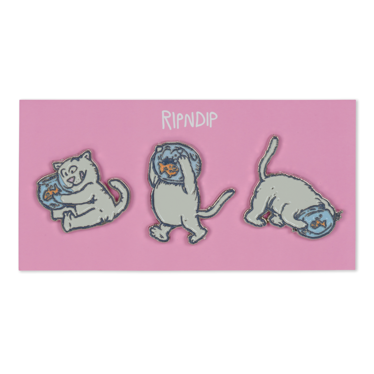 RIPNDIP Fish Bowl Pin Pack (Multi)