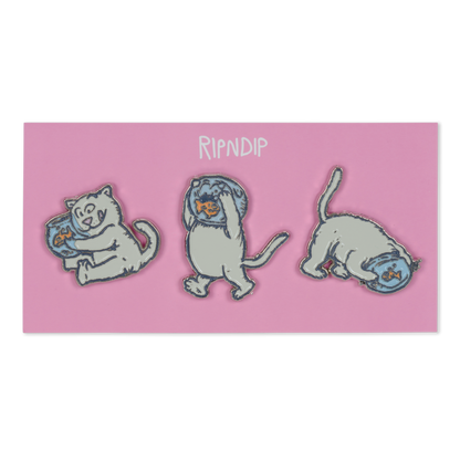 RIPNDIP Fish Bowl Pin Pack (Multi)