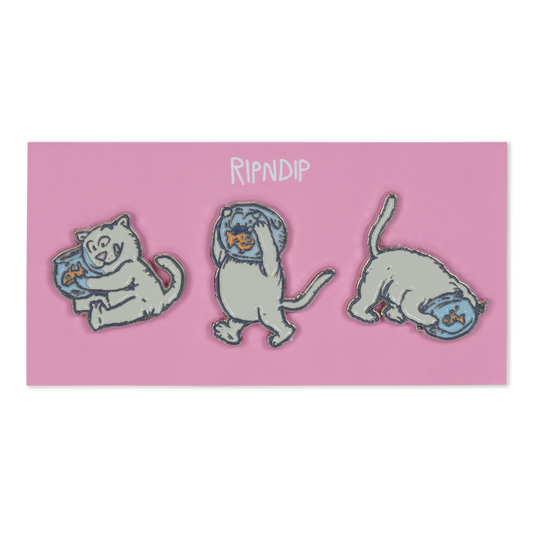 RIPNDIP Fish Bowl Pin Pack (Multi)