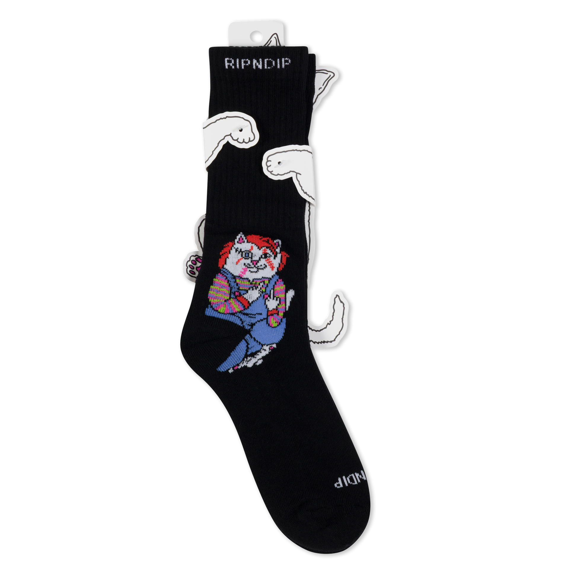 RIPNDIP Childs Play Nerm Socks (Black)