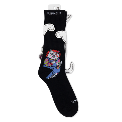 RIPNDIP Childs Play Nerm Socks (Black)