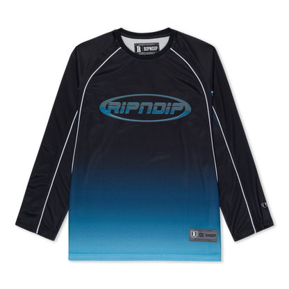 RIPNDIP Surround Sound Hockey Jersey (Black / Blue)