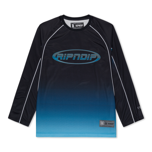 RIPNDIP Surround Sound Hockey Jersey (Black / Blue)