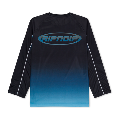 RIPNDIP Surround Sound Hockey Jersey (Black / Blue)