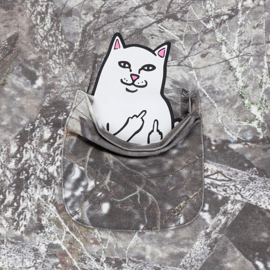 RIPNDIP Lord Nermal Cropped Pocket Tee (Nerm Tree Camo)