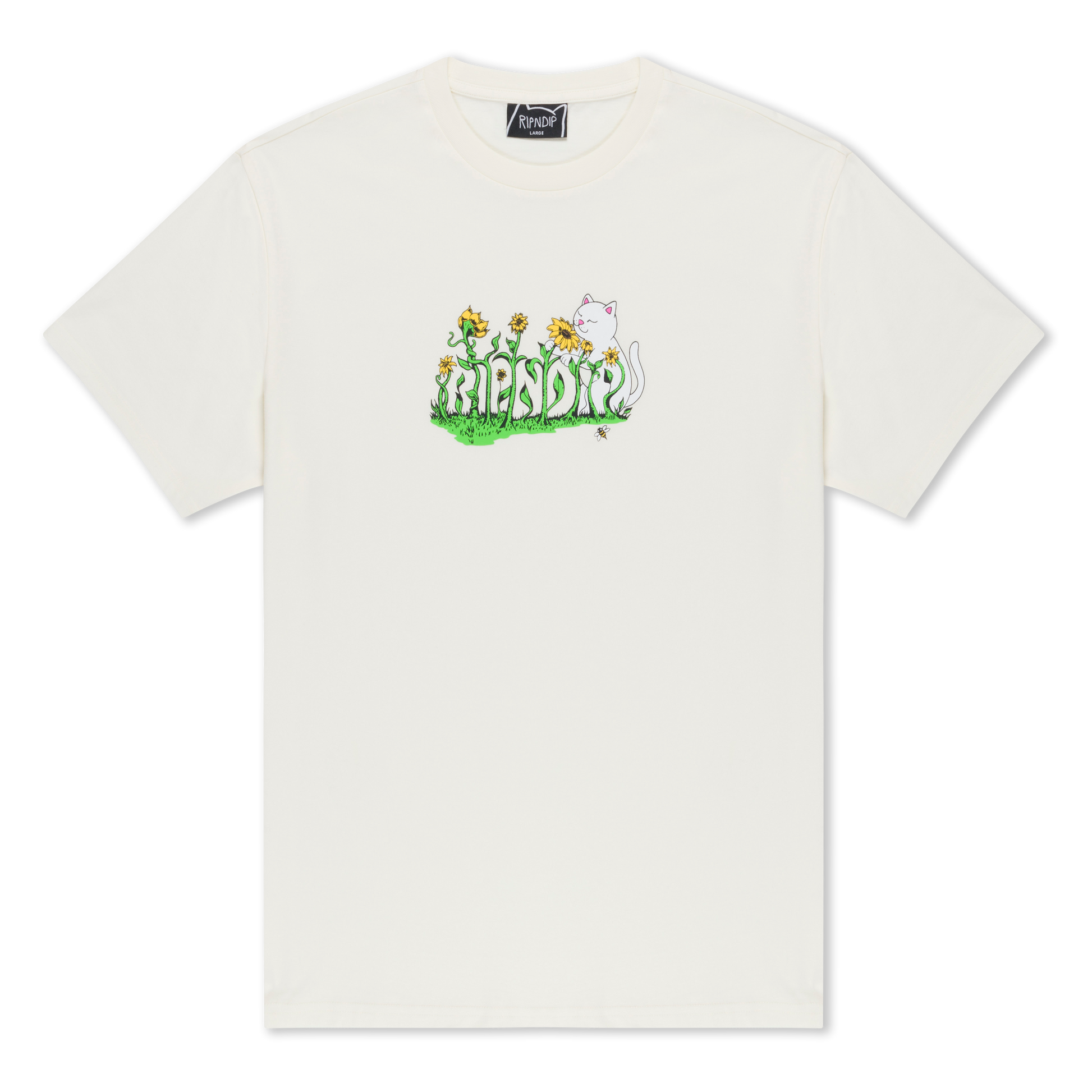 RIPNDIP Flower Boy Tee (Bone)