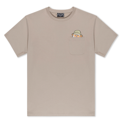 RIPNDIP Nermal S Thompson Pocket Tee (Tan)