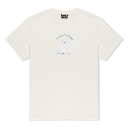 RIPNDIP 9 Lives Tee (Bone)