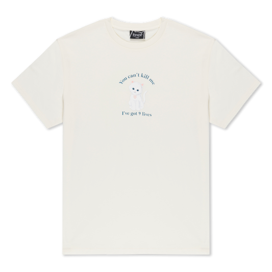 RIPNDIP 9 Lives Tee (Bone)