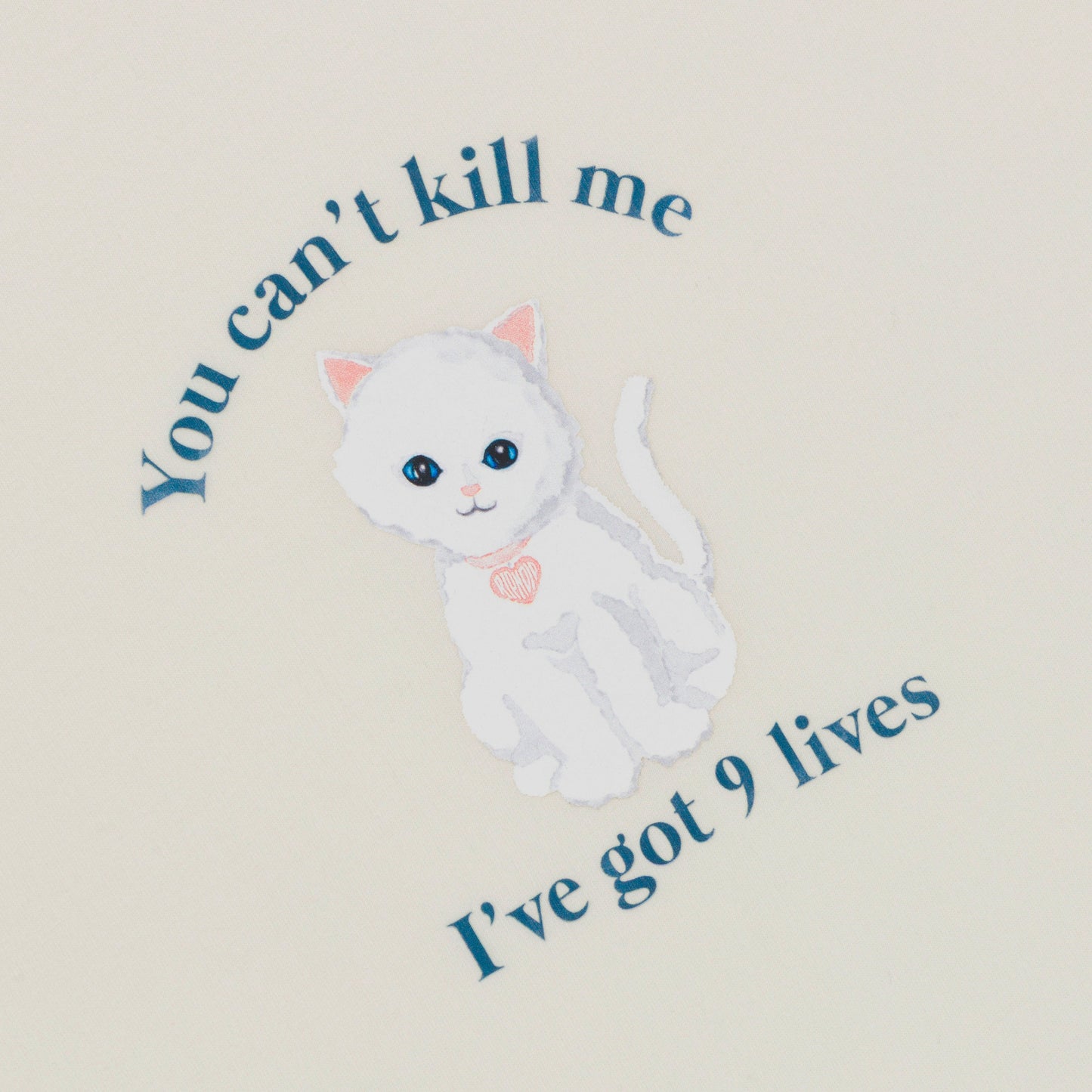 RIPNDIP 9 Lives Tee (Bone)