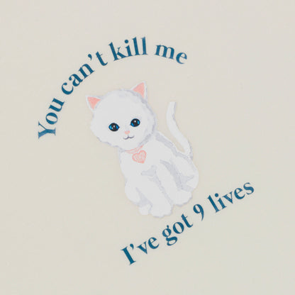RIPNDIP 9 Lives Tee (Bone)