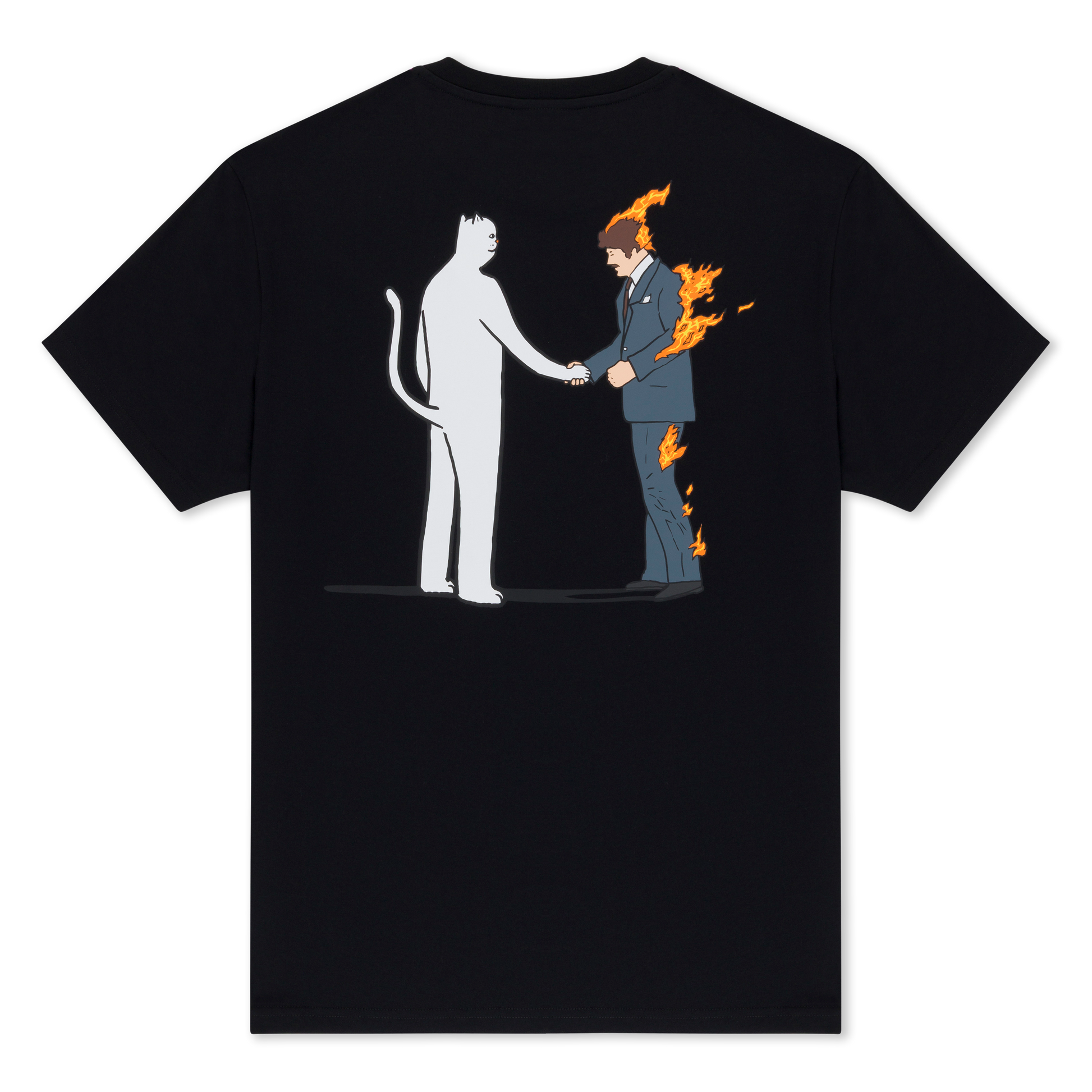 RIPNDIP Burn Tee (Black)
