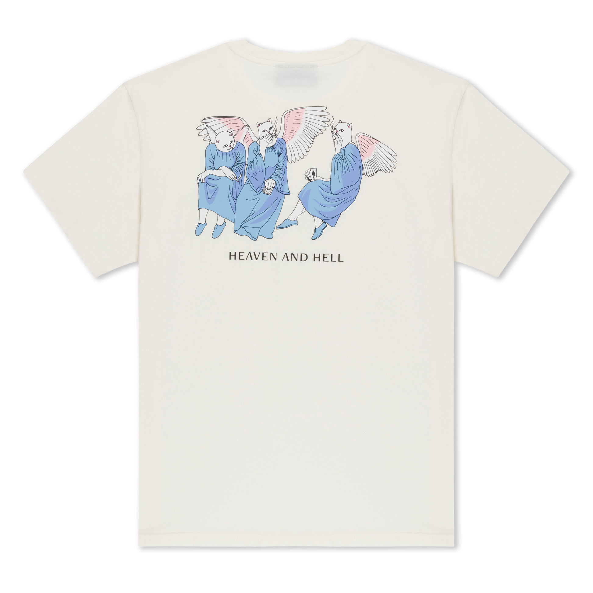 RIPNDIP Heaven and Hell Tee (Bone)