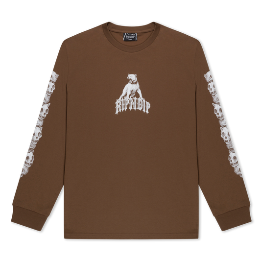 RIPNDIP Wasteland Long Sleeve (Brown)