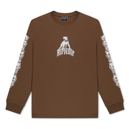 RIPNDIP Wasteland Long Sleeve (Brown)