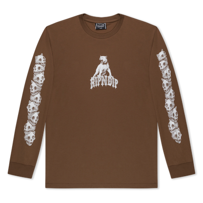 RIPNDIP Wasteland Long Sleeve (Brown)