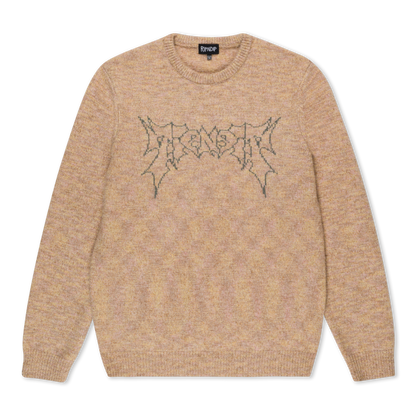 RIPNDIP Noid Knit Sweater (Sand)