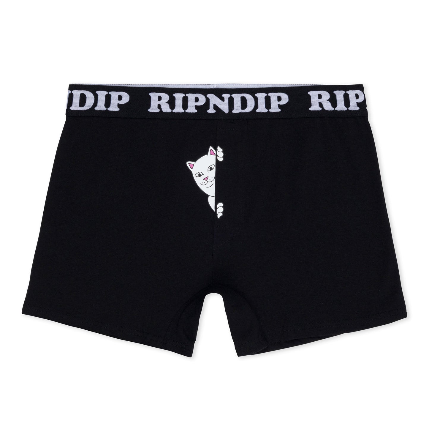 334626 Peek A Nermal Boxers (Black)