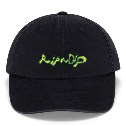 RIPNDIP Slime Dad Hat (Black Wash)