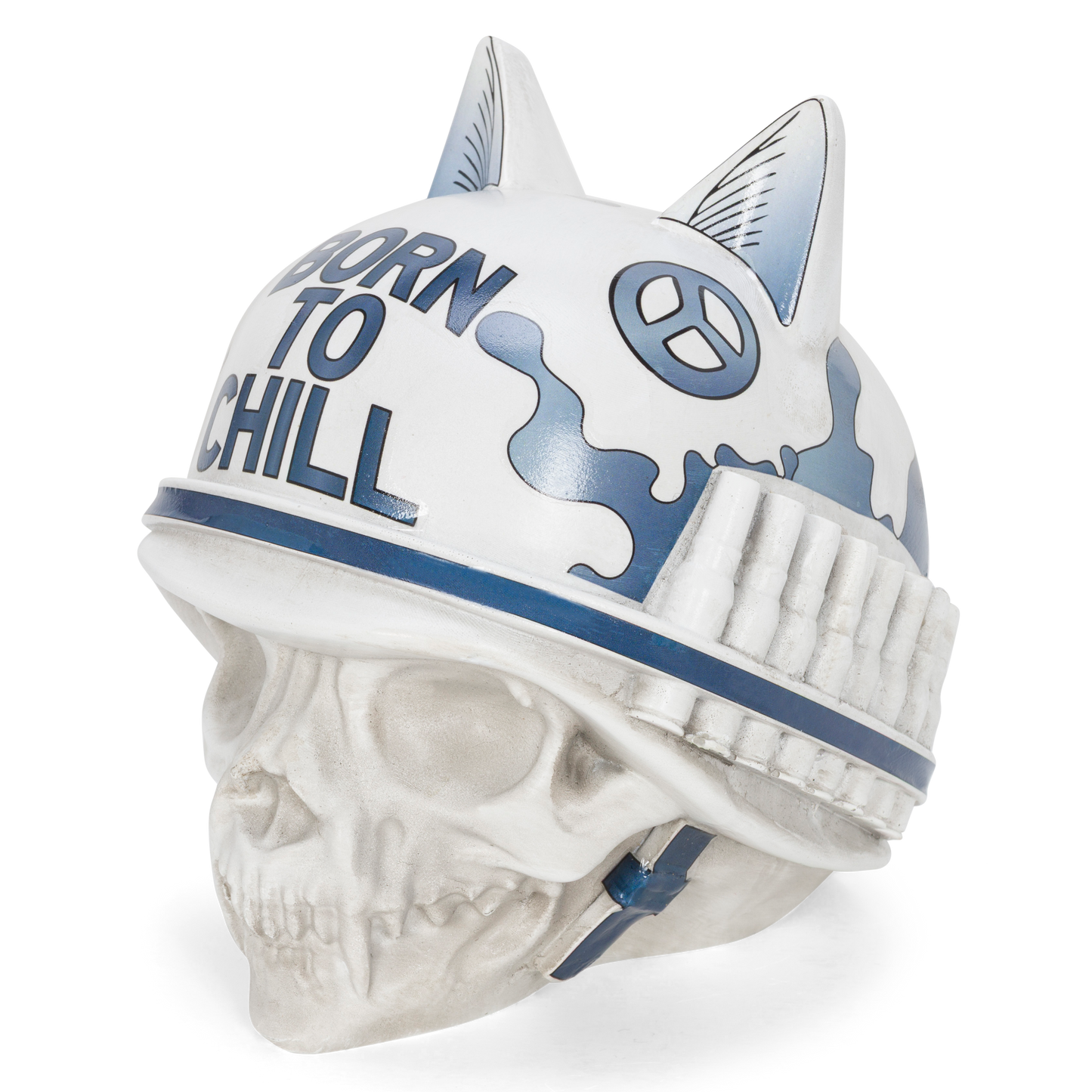 RIPNDIP Born To Chill Ceramic Incense Holder (Indigo)