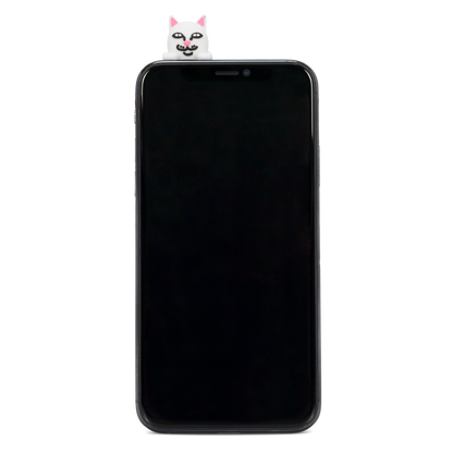 RIPNDIP Lord Nermal Phone Charm (White)