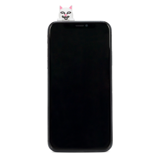 RIPNDIP Lord Nermal Phone Charm (White)