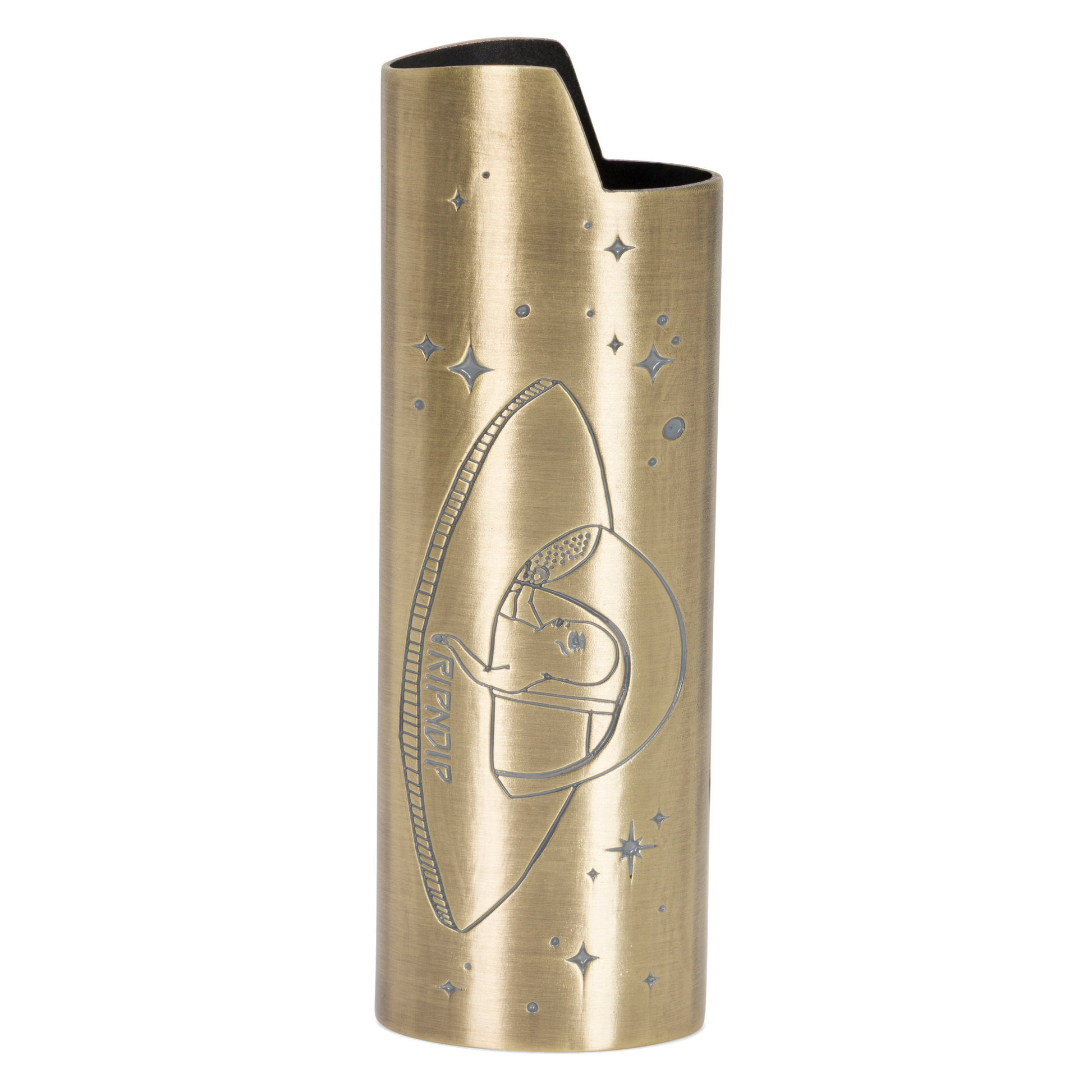 RIPNDIP Same Shit Different Day Lighter Cover (Gold)