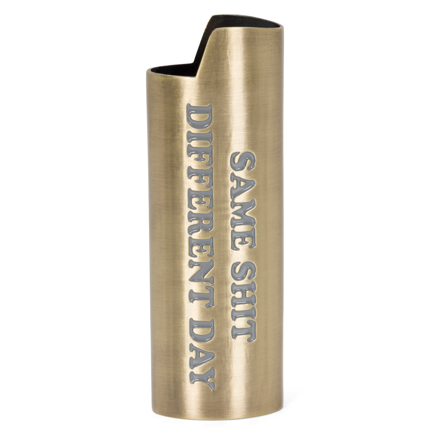 RIPNDIP Same Shit Different Day Lighter Cover (Gold)