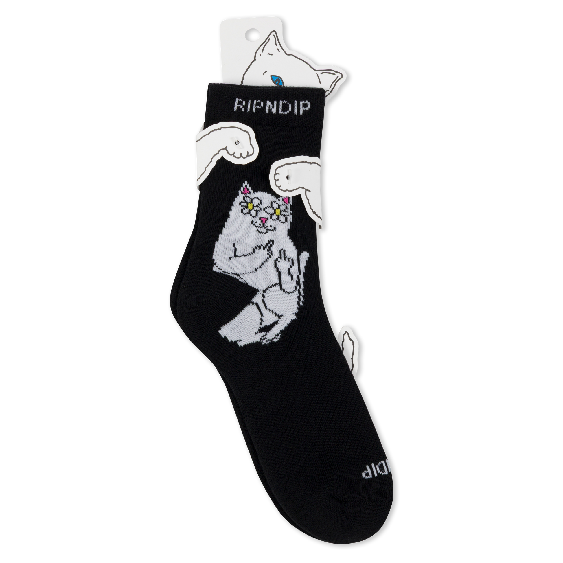 RIPNDIP Lord Blossom Mid Socks (Black)