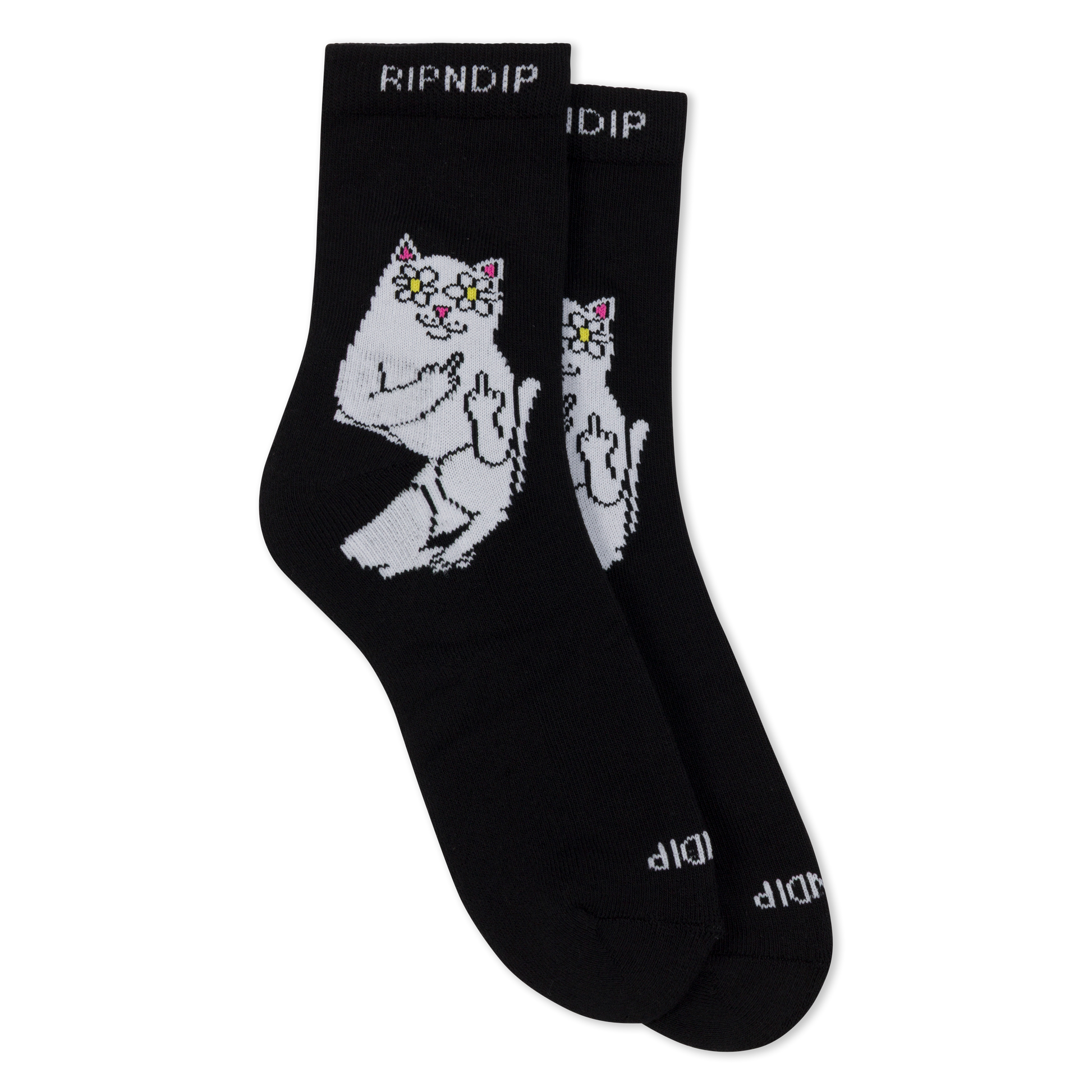 RIPNDIP Lord Blossom Mid Socks (Black)